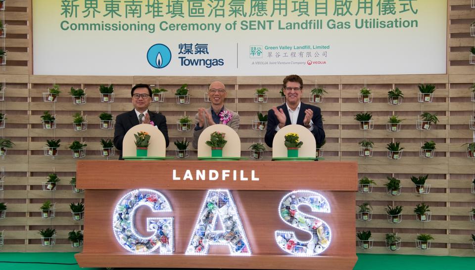SENT, Landfill gas, gas to energy, Hong Kong Landfill