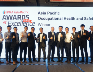 Asia Pacific Best Occupational Health and Safety Award in the Asia Pacific Facility Management Awards 2019 Presentation Ceremony